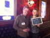 Carri Wilbanks with CEO & Founder Time League at Alamo Drafthouse 