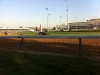 Backside of the track at Churchill Downs before Derby and Oaks