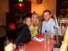 Carri Wilbanks, Misty Milioto and Ilan Baril enjoying a made to order cocktail at Justice Snows in Aspen 