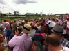 Crowds Cheer at Oaks 2013