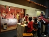Actors talk about a fast food style restaurant used by Pompeian’s