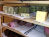 Curing Rack at Fresh Soap Company in Breckenridge, Colorado 