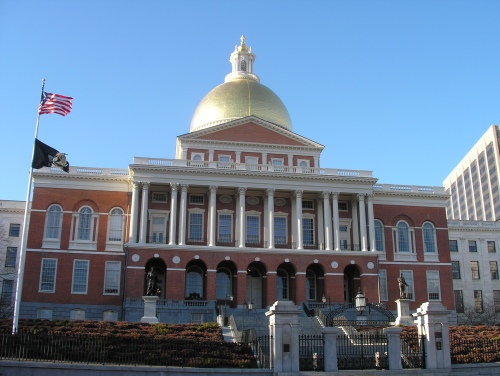 Built in 1798, the State House shows off a famous gold dome that is considered the center of Boston.