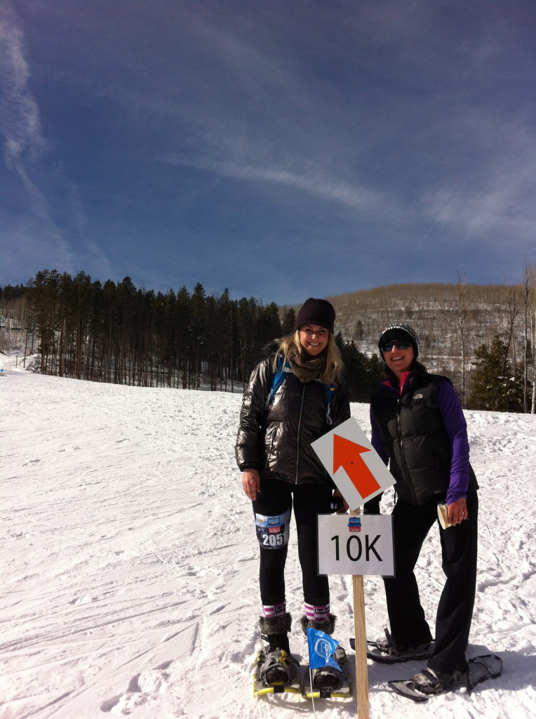 Carri WIlbanks and Amy Payne at Beaver Creek Mountain Running Series