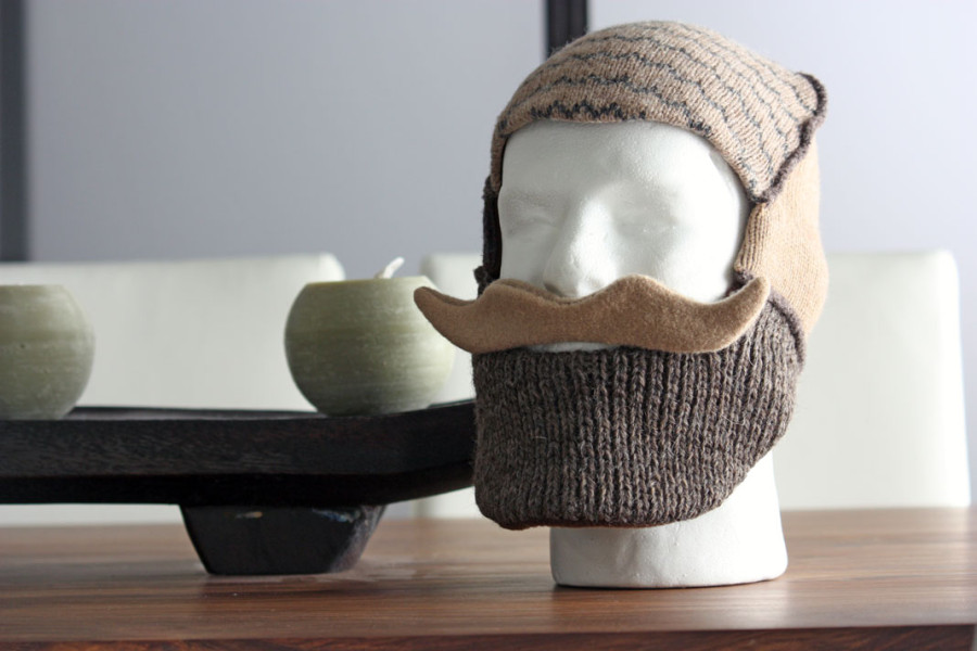 Beard Hat from IceBox Knitting