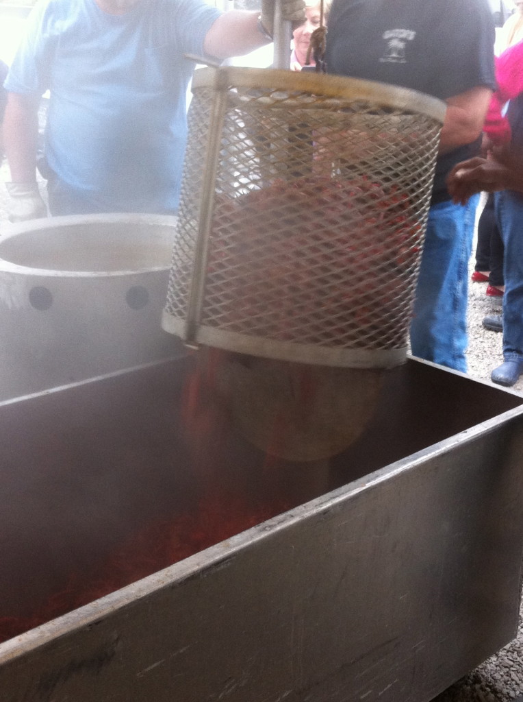 Crawfish Boil at Kentucky Derby