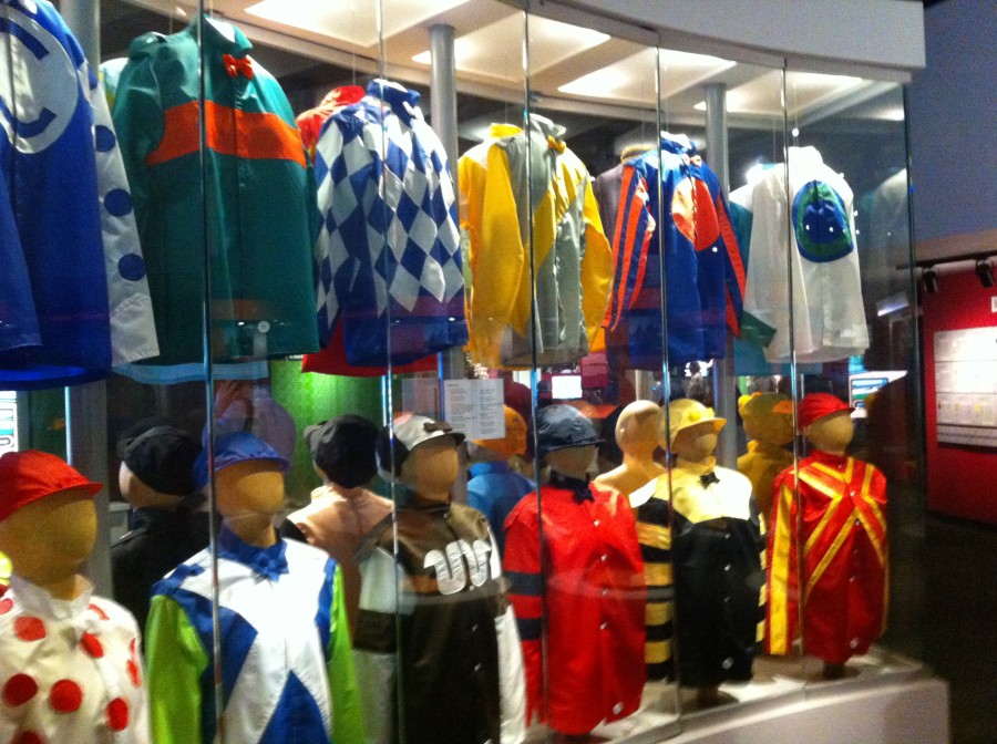 Jockey Silks in Kentucky Derby Museum in Louisville, KY