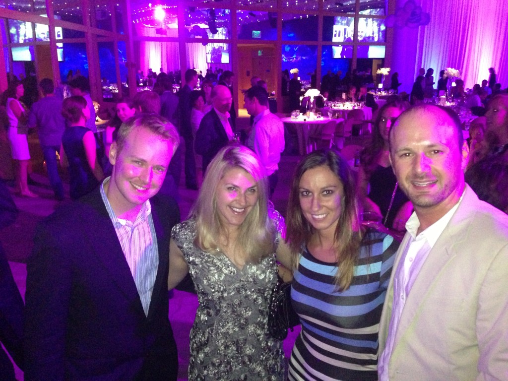 Chad Chisholm, Carri Wilbanks, Bethany Rhodes & Jim Guttau at Wish of Lifetime Gala