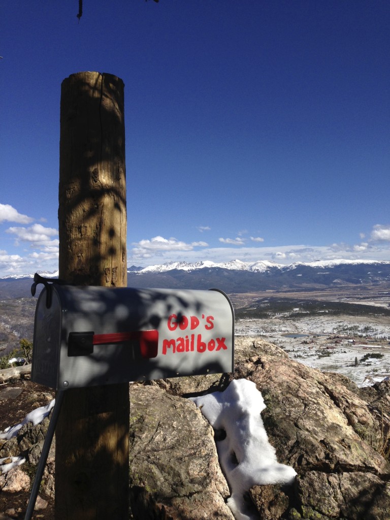Hiking to God's Mailbox at Snow Mountain Ranch 