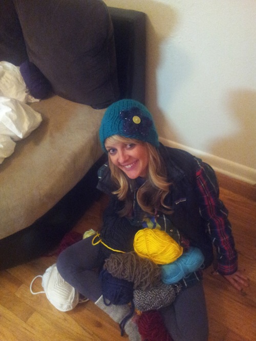 Ashley Brotheron Knits Her Way To Recovery