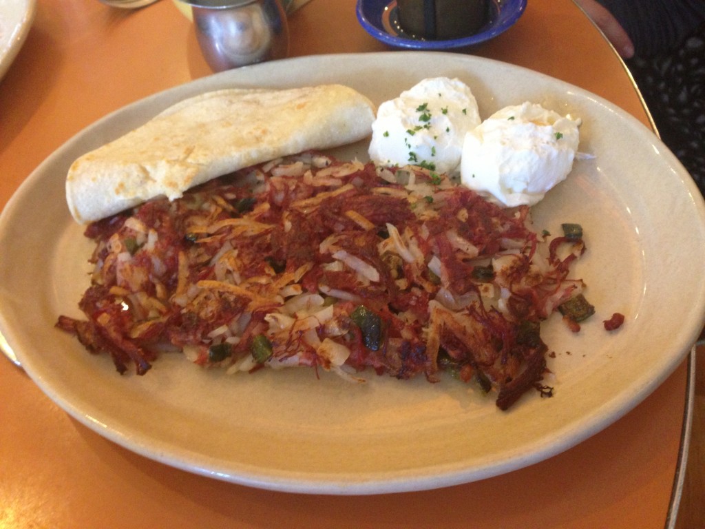 Corned Beef Hash From Snooze Sources Local Ingredients