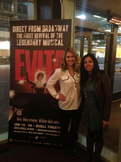 Evita at the Denver Center for the Performing Arts
