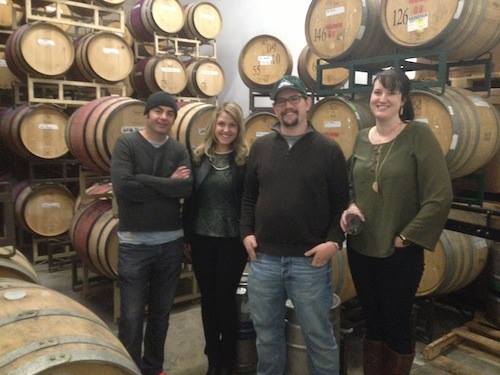 Catch Carri on USA Today Filming at Infinite Monkey Wine Theorum