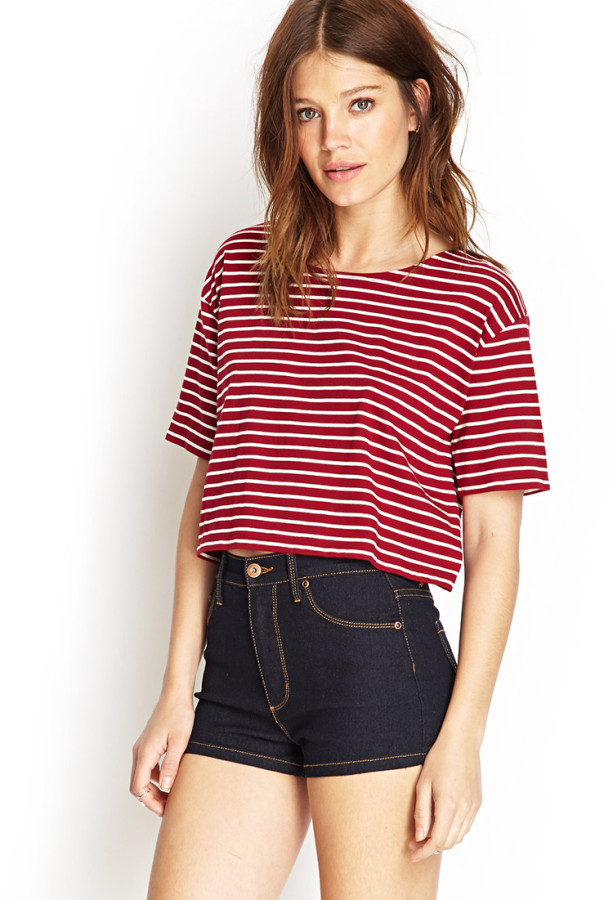 red-striped-tee