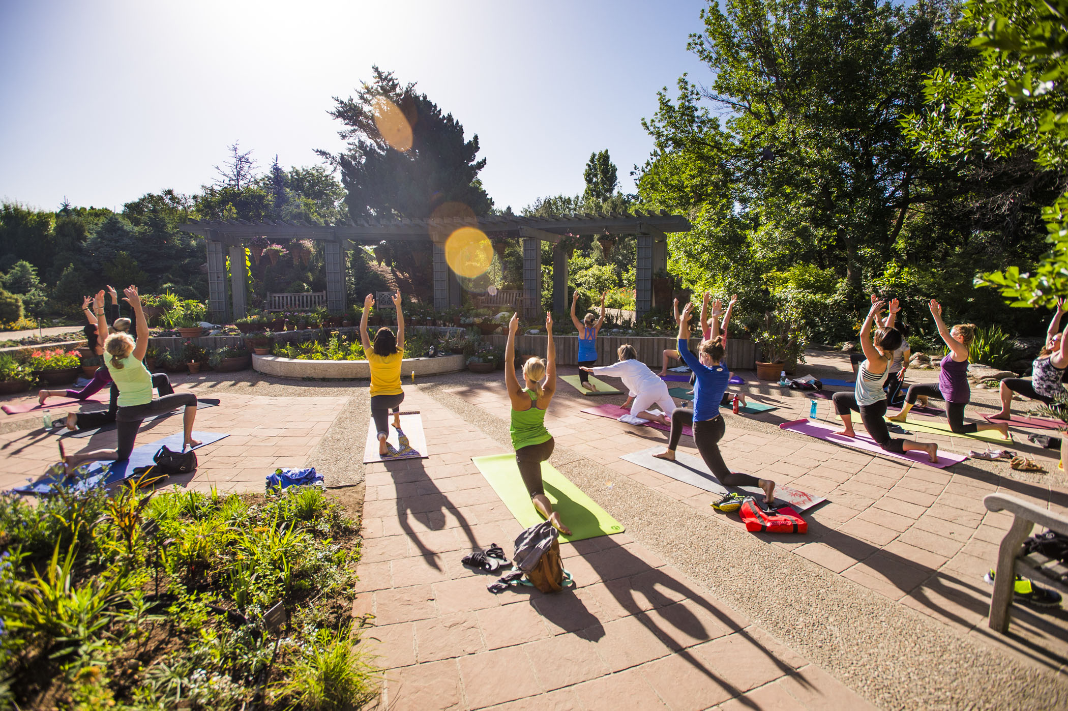 Evening Vinyasa Yoga At Denver Botanic Gardens Catchcarri Com
