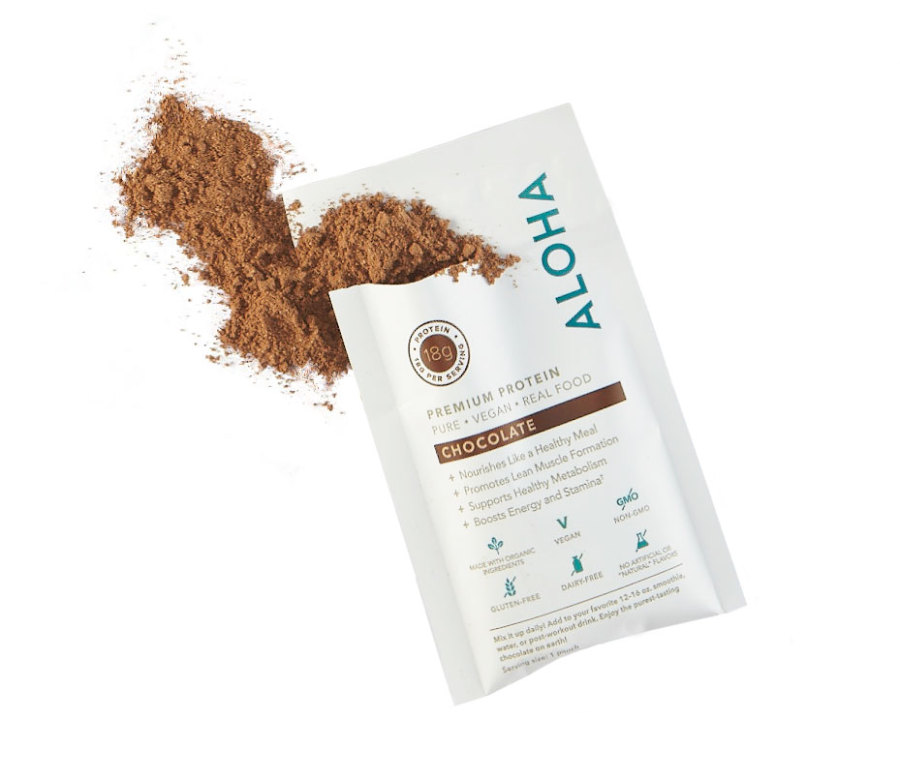 ALOHA protein powder chocolate