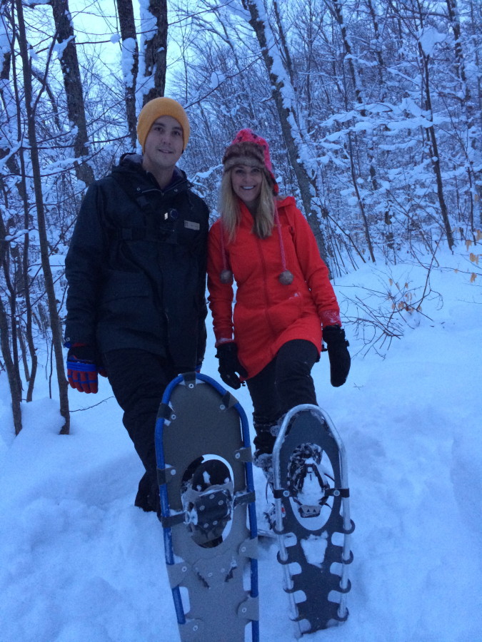 snowshoes hiking