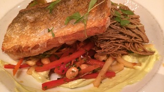 second home kitchen and bar Golden Tilefish