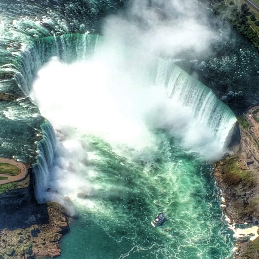 Niagara helicopter view