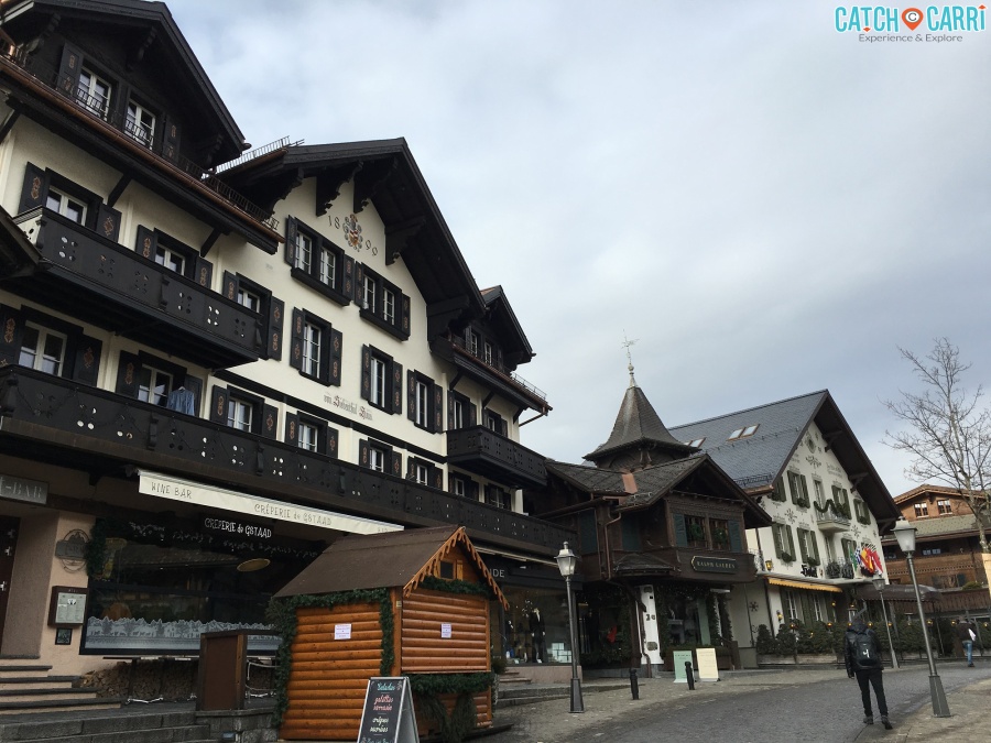 Gstaad Town Switzerland