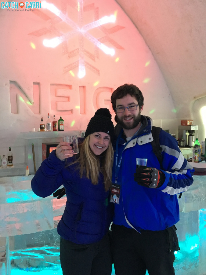 Ice Bar Ice Hotel Quebec