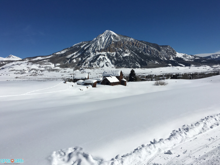 winter in crested butte