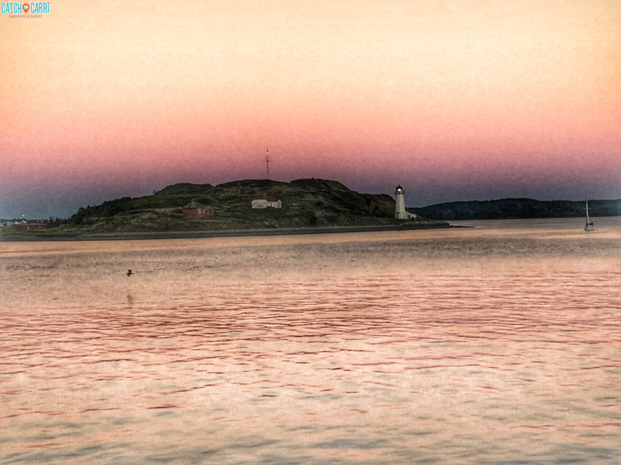 Halifax sunset view